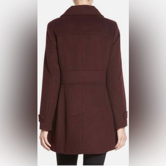 Cole Haan Signature Slick Wool Blend Coat - Picture 6 of 14